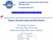 Tablet Screenshot of aanr-florida.org